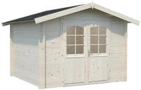 Palmako Gartenhaus Lotta 7,3 m&sup2; - 28 mm naturbelassen