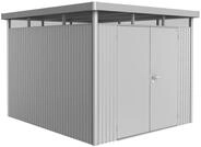 Biohort Ger&auml;tehaus HighLine mit Doppelt&uuml;r-275 x 315 cm (Gr. H 5)-silber-metallic