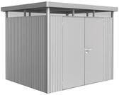 Biohort Ger&auml;tehaus HighLine mit Doppelt&uuml;r-275 x 235 cm (Gr. H 3)-silber-metallic