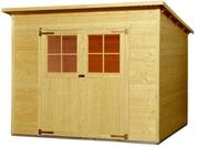 Weka 19 mm Gartenhaus 325 254 x 194 cm - 50 % Rabatt auf Dacheindeckung