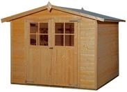 Weka 19 mm Gartenhaus 316-254x 194 cm - 50 % Rabatt auf Dacheindeckung