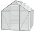 Vitavia Gew&auml;chshaus Venus 5000 inkl. 1 Dachfenster - 5,0 m&sup2; -Alu-blank eloxiert-4