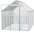 Vitavia Gew&auml;chshaus Venus 5000 inkl. 1 Dachfenster - 5,0 m&sup2; -Alu-blank eloxiert-3