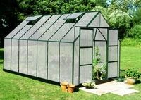 Juliana Gew&auml;chshaus Magnum -4,46 x 2,57m - 11,5m&sup2; (Gr. 3)-gr&uuml;n-3mm Blankglas