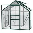Vitavia Gew&auml;chshaus Venus 2500 inkl. 1 Dachfenster - 2,5 m&sup2; -dunkelgr&uuml;n-3 mm