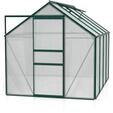 Vitavia Gew&auml;chshaus Venus 5000 inkl. 1 Dachfenster - 5,0 m&sup2; -dunkelgr&uuml;n-6 mm