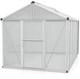 Vitavia Gew&auml;chshaus Zeus 10000 inkl. 2 Dachfenstern - 10,0 m&sup2; -Alu-blank