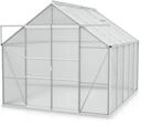 Vitavia Gew&auml;chshaus Mars 8300 inkl. 2 Dachfenstern - 8,3 m&sup2; -Alu-blank...