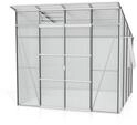 Vitavia Gew&auml;chshaus Freya 7600 inkl. 2 Seitenfenster - 7,6 m&sup2; -Alu-blank eloxiert-6