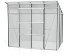 Vitavia Gew&auml;chshaus Freya 5900 inkl. 1 Seitenfenster - 5,9 m&sup2; -Alu-blank eloxiert-6