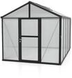 Vitavia Gew&auml;chshaus Zeus 10000 inkl. 2 Dachfenstern - 10,0 m&sup2; -schwarz-16 mm
