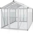 Vitavia Gew&auml;chshaus Zeus 11900 inkl. 3 Dachfenstern - 11,9 m&sup2; -Alu-blank