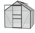 Vitavia Gew&auml;chshaus Calypso 4400 inkl. 1 Dachfenster - 4,4 m&sup2; -schwarz-6 mm