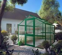 KGT Gew&auml;chshaus Rose Typ II-moosgr&uuml;n-2,33 x 2,17 m