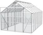 Vitavia Gew&auml;chshaus Mars 11500 inkl. 2 Dachfenstern - 11,5 m&sup2; -Alu-blank eloxiert-3