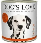Dog's Love Classic 800g Dose Hundenassfutter 6 x 800 Gramm Rind mit Apfel, Spinat &