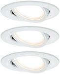 Paulmann LED Einbauleuchte Nova Plus Coin Basisset schwenkbar Wei&szlig; matt