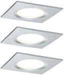 Paulmann LED Einbauleuchte Nova Plus Coin Basisset 3 stk. starr