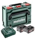 Metabo Basis-Set 2 x 4.0 Ah + Metaloc