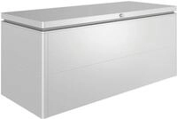 Biohort LoungeBox Ger&auml;teschrank-200 x 84 x 88,5 cm (Gr&ouml;&szlig;e 200)-silber-metallic