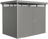 Biohort Ger&auml;tehaus HighLine mit Doppelt&uuml;r-275 x 195 cm (Gr. H 2)-quarzgrau-metallic