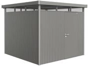 Biohort Ger&auml;tehaus HighLine mit Einzelt&uuml;r-275 x 275 cm (Gr. H 4)-quarzgrau-metallic