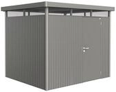 Biohort Ger&auml;tehaus HighLine mit Einzelt&uuml;r-275 x 235 cm (Gr. H 3)-quarzgrau-metallic