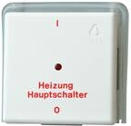 Kopp Heizungshauptschalter UP-Feuchtraum arktis-wei&szlig;