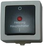 Kopp Heizungshauptschalter NAUTIC 2-polig grau