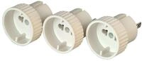 Kopp Reise-Stecker-Adapter-Set, arktis-wei&szlig;