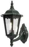 Konstsmide Wandleuchte Firenze, gr&uuml;n, klares Glas (7213-600)