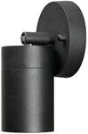 Konstsmide Halogenspot Modena, matt schwarz, klares Glas (7598-750)