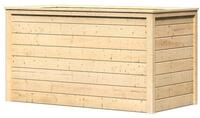Karibu Hochbeet 2 - 835 l Fassungsverm&ouml;gen 19 mm Wandst&auml;rke-naturbelassen