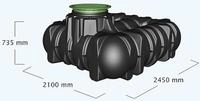 Graf Flachtank Platin 3000 l