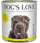 Dog's Love Classic 800g Dose Hundenassfutter Sparpaket 12 x 800 Gramm Huhn mit...