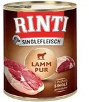 RINTI Singlefleisch 800g Dose Hundenassfutter 6 x 800 Gramm Lamm pur