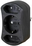 Kopp Europa- und Schutzkontakt- Adapter schwarz