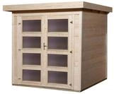 Weka Gartenhaus 321 ohne Anbau - 19 mm-Gartenhaus 321 ohne Anbau Gr. 2 (254 x 194 cm)
