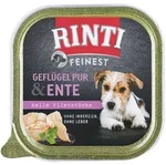 RINTI Feinest 150g Schale Hundenassfutter Sparpaket 22 x 150 Gramm Gefl&uuml;gel Pur &
