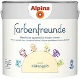 Alpina Farbenfreunde Nr. 23 K&uuml;kengelb 2,5 Liter matt