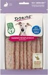 DOKAS 70 Gramm Hundesnacks Kaninchenfleisch getrocknet