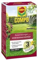 COMPO Rasend&uuml;nger plus Unkrautvernichter 3 kg f&uuml;r 100 m&sup2;