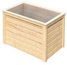 Karibu Hochbeet 0 - 260 l Fassungsverm&ouml;gen 19 mm Wandst&auml;rke-naturbelassen