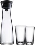 WMF Wasserkaraffe mit 2 Wassergl&auml;sern a 0,25 l