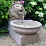 Ubbink Wasserspiel Basel mit L&ouml;wenkopf