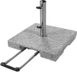 doppler Granitsockel ACTIVE Trolley 30 kg, Hellgrau