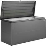 Biohort LoungeBox-160 x 70 x 83,5 cm (Gr&ouml;&szlig;e 160)-dunkelgrau-metallic