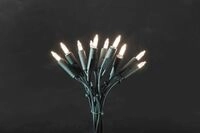 Konstsmide Weihnachtsbeleuchtung LED Mini-Lichterkette 20 warmwei&szlig;e Dioden