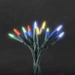 Konstsmide Weihnachtsbeleuchtung LED Minilichterkette 35 bunte Dioden 230V- 7,35