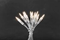 Konstsmide Weihnachtsbeleuchtung LED Minilichterkette 20 warmwei&szlig;e Dioden